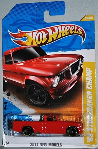 Hot Wheels 2011 '63 STUDEBAKER CHAMP Goodyear Tires 1:64 #29/244 NEW MODELS