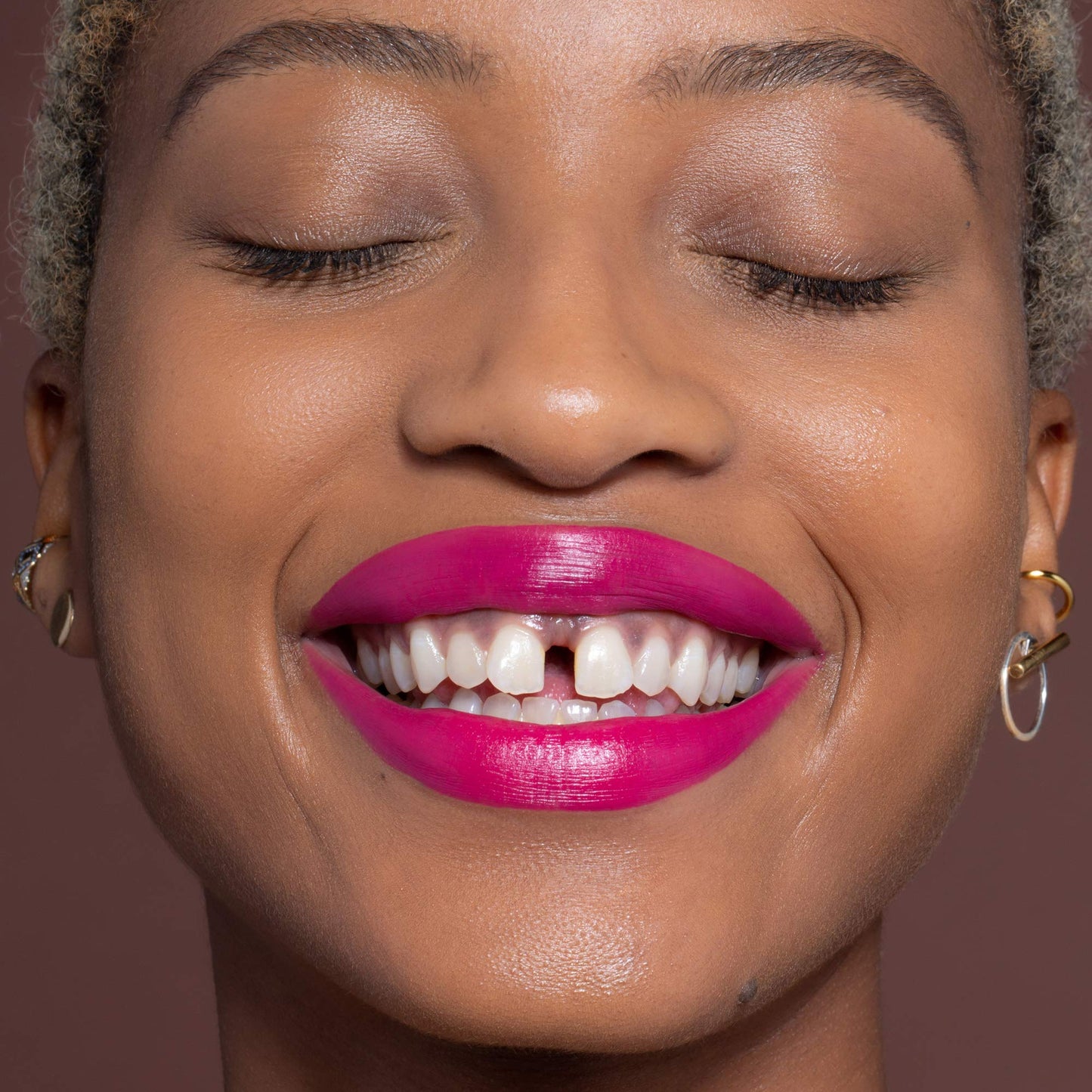 ILIA - Color Block Lipstick | Non-Toxic, Vegan, Cruelty-Free, Hydrating + Long Lasting, No Budge Color with Full Coverage (Knockout (Bold Magenta With