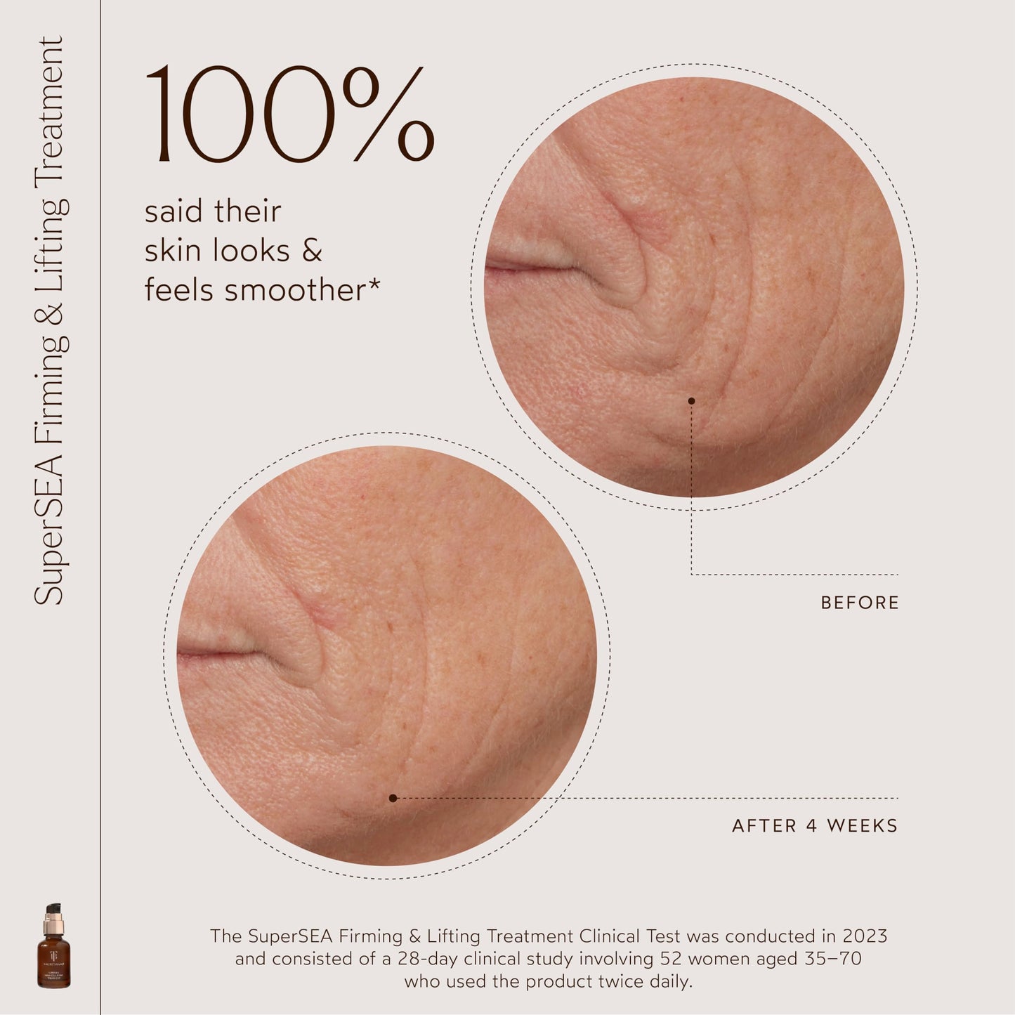 True Botanicals SuperSEA Firming & Lifting Treatment | Visibly Lifts, Tightens, Sculpts & Firms Skin | Potent Seaweeds & Sea Minerals | Dermatologist