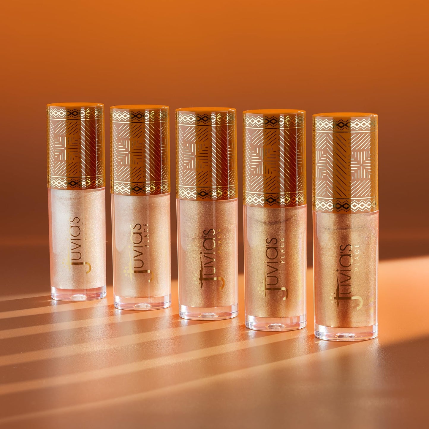 Juvia's Place Nubian Glow Liquid Luminizer - Radiant Highlighter for Face and Body, Buildable Shimmer, Versatile Shades for All Skin Tones