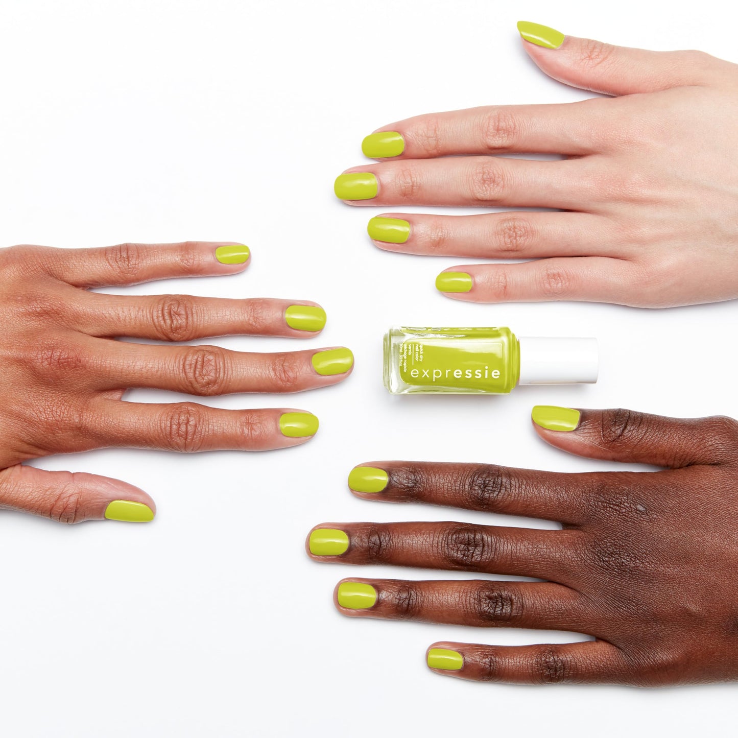 essie Expressie Nail Polish, Quick-Dry Green Nail Polish, Power Moves, Vegan, Main Character Moment, 0.33 fl oz Beauty & Personal Care essie