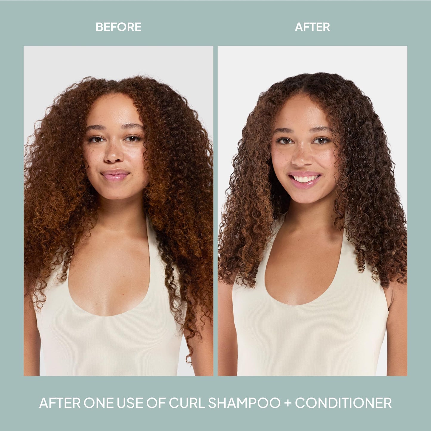 VERB Curl Shampoo + Conditioner Duo, 12 fl oz - Cleanse and Smooth - Frizz Control + Definition- Vegan, No Parabens or Harmful Sulfates