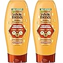 Garnier Whole Blends Honey Treasures Repairing Conditioner, for Dry, Damaged Hair, 22 Fl Oz, 2 Count (Packaging May Vary)