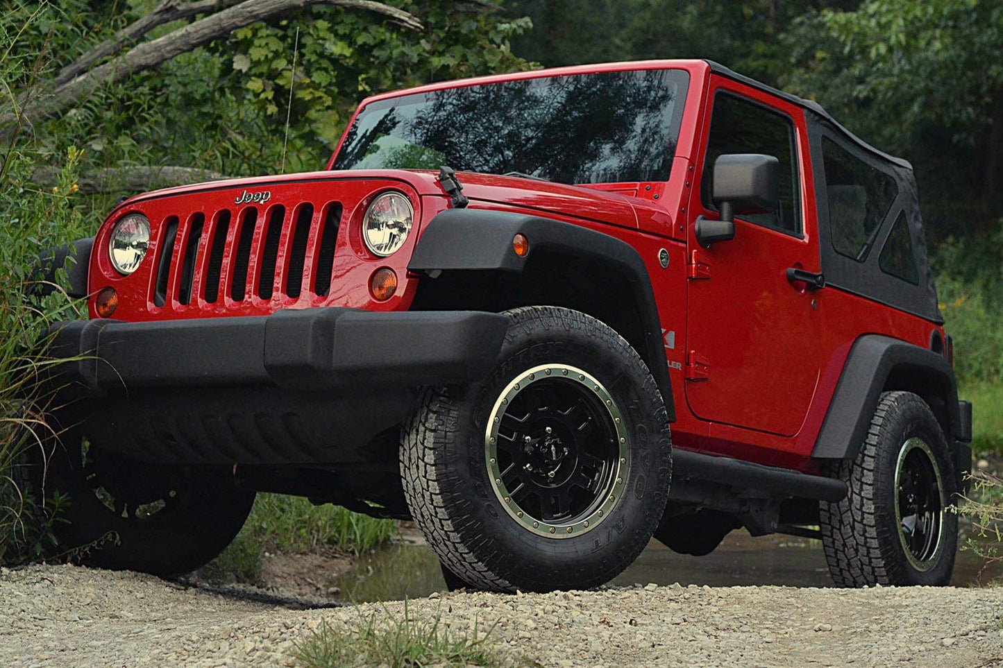 VISION 398 Manx Gloss Black Machined Lip 17X8.5