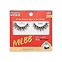 KISS My Lash But Bolder, False Eyelashes, 'Big Personality', 14mm, Includes 1 Pair, Easy to Apply, Reusable Lash Clusters