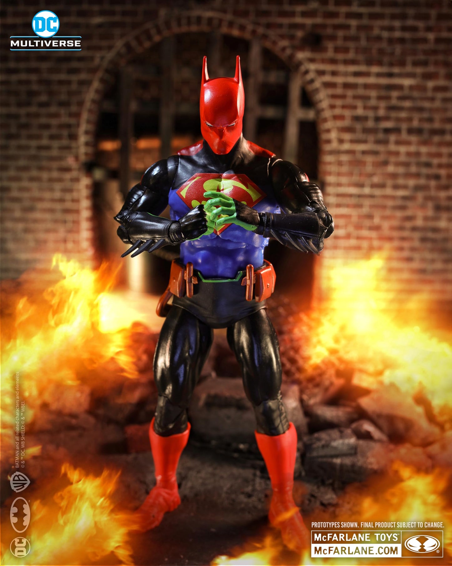 McFarlane Toys - DC Multiverse Batman/Superman Fusion (Batman/Superman: World's Finest) 7in Action Figure