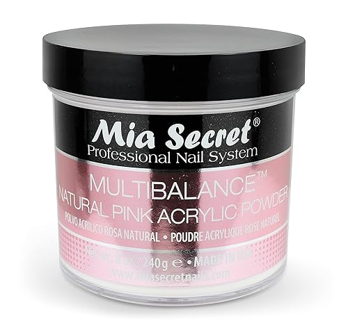 Mia Secret Multibalance Natural Pink Acrylic Nail Powder 8oz