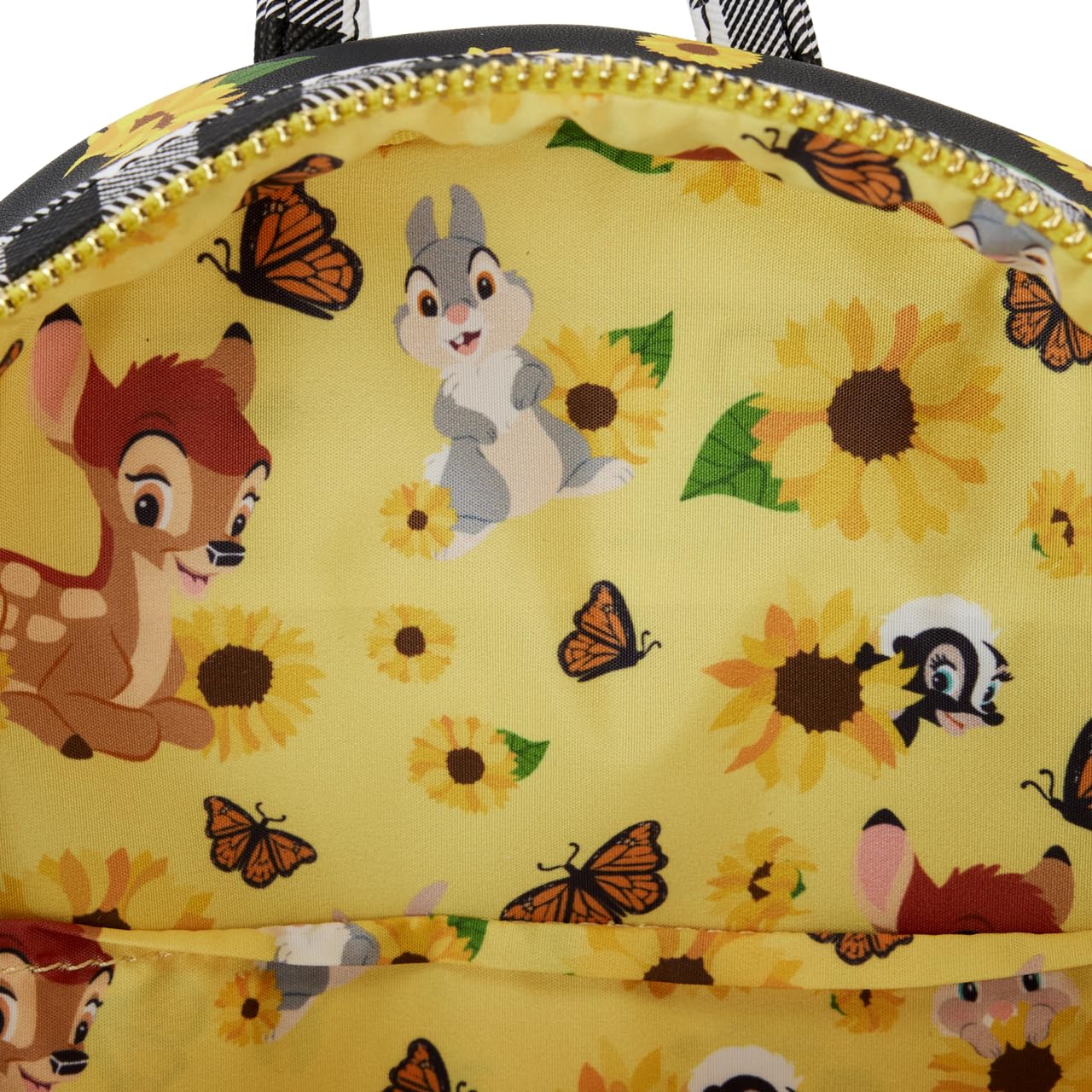 Loungefly Disney Bambi Sunflower Friends Mini Backpack Bags and Accessories Standard