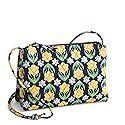 Premium Cotton Foxbury Crossbody Bag, Daffodils, One Size