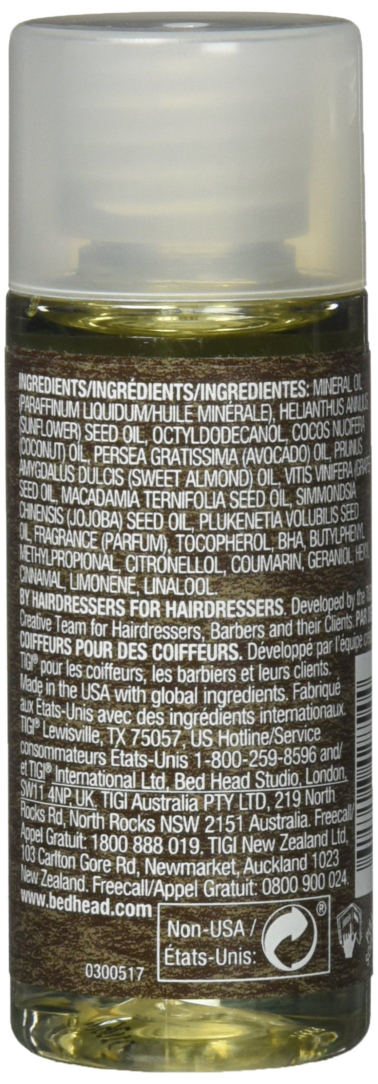 Tigi Tigi Bed Head for Men Fuel Around Beard Oil 1.69 Oz, 1.69 Oz