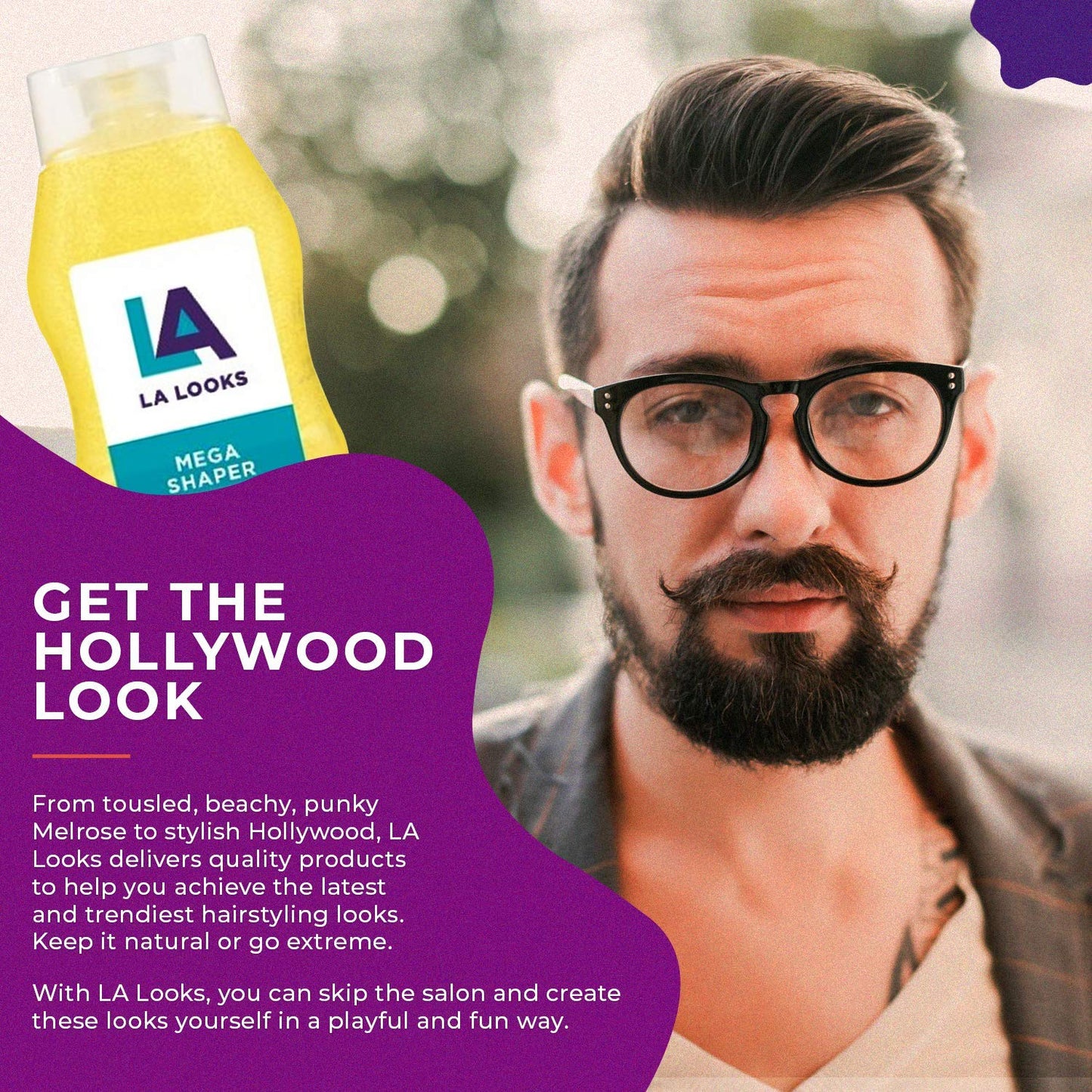 LA Looks Mega Shaper #9 Hold Level, 20 Ounce (U-HC-1903)