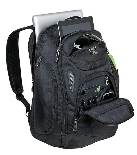 OGIO 411065 Mercury 17" Computer Laptop Backpack, Black