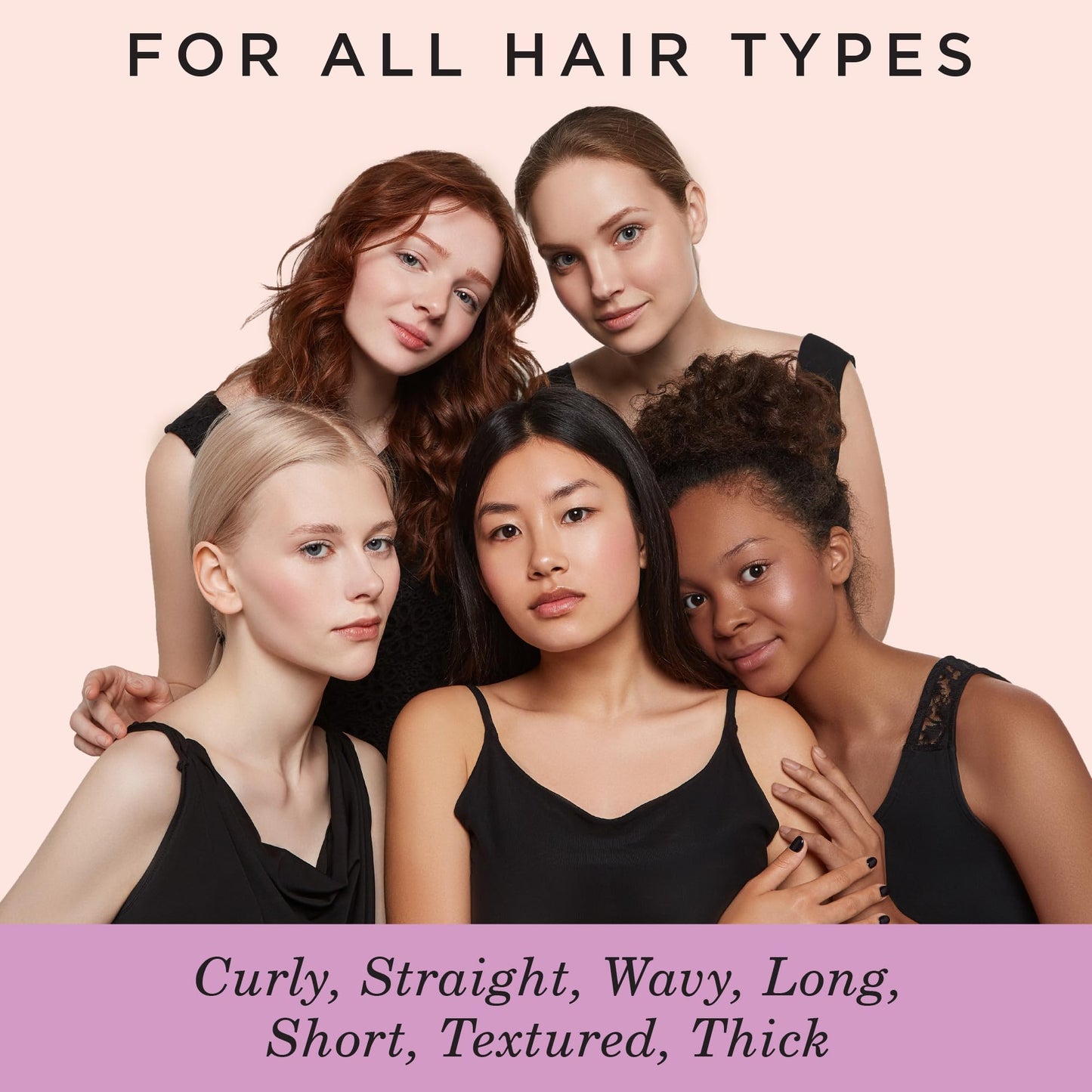 Diane Pro Mini Nylon Pin Styling Hairbrush for Detangling, Separating, Shaping, and Defining Wet or Curly Hair, Heat-Resistant, Anti-Static, Travel