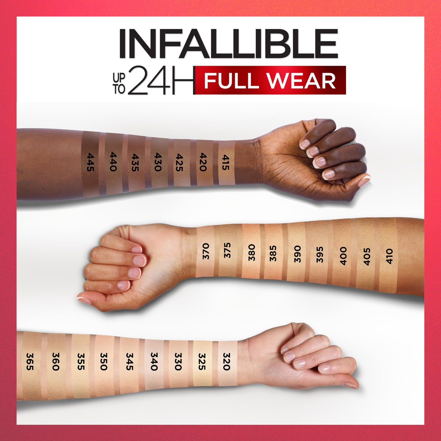 L'Oreal Paris Makeup Infallible Full Wear Waterproof Matte Concealer, Full Coverage, Ivory, 0.33 fl. oz. Beauty and Personal Care L'Oreal Paris