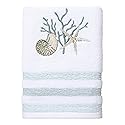 Avanti Linens - Hand Towel, Soft & Absorbent Cotton Towel (Coastal Terrazo)