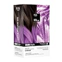 IGK Color Bright One Step Bleach & Color Kit for Accent Pieces LET'S MAUVE ON - Pink Mauve | One-Step Color Processing + Replenishes + Hydrates |