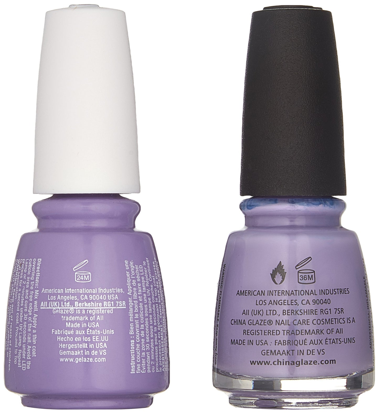 China Glaze Gelaze Tips and Toes Nail Polish, Tart-Y for the Party, 2 Count Beauty & Personal Care China Glaze