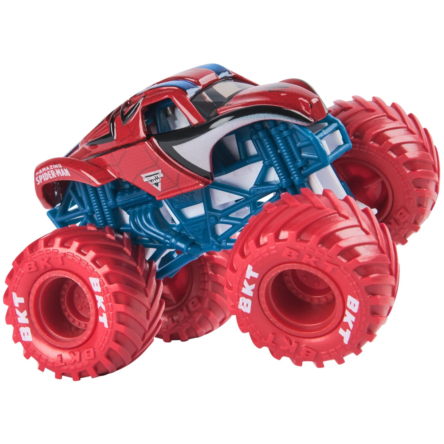 Monster Jam, Marvel Official Spider-Man Vs. Black Panther Die-Cast Monster Trucks, 1:64 Scale, Kids Toys for Boys and Girls Ages 3 and up