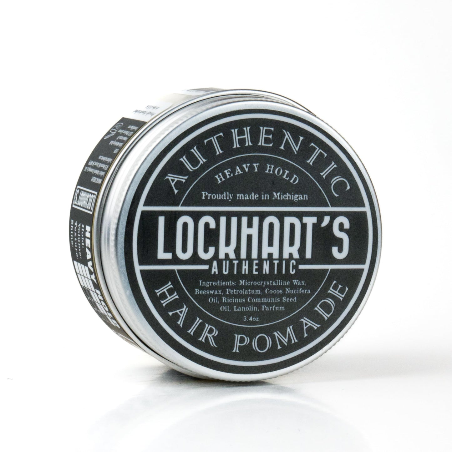 Lockhart’s Heavy Hold - Handcrafted Pomades for Men - World's Strongest Oil Based Pomade - Humidity & Sweat Proof - Low Shine, Heaviest Hold - Coco