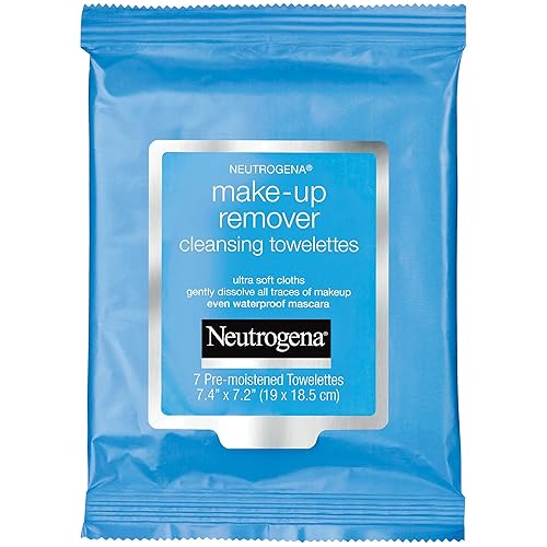 Neutrogena Make-Up Remover Cleansing Towelettes, 7 Count (Pack of 12)