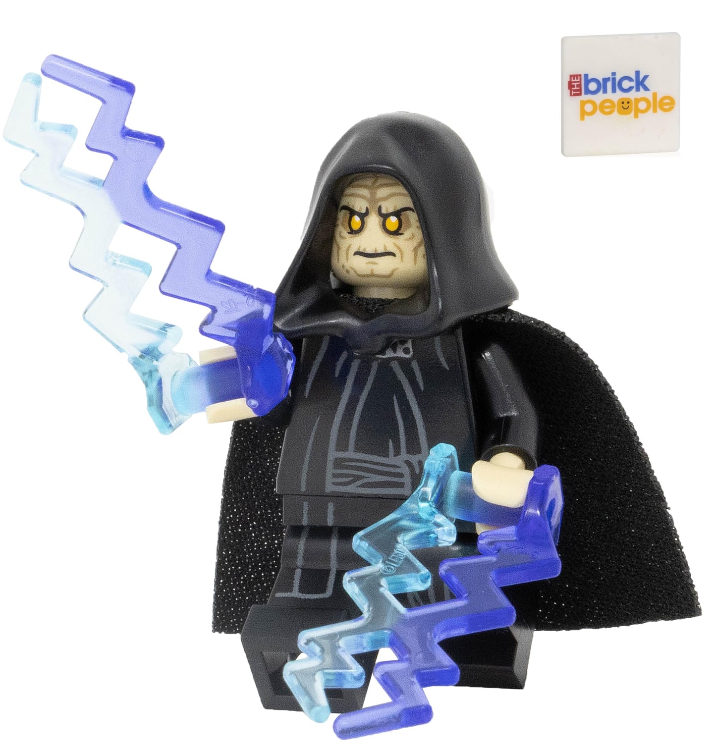 LEGO Star Wars: Emperor Palpatine Minifigure with Force Bolts (Figure 1.7 inches Tall)