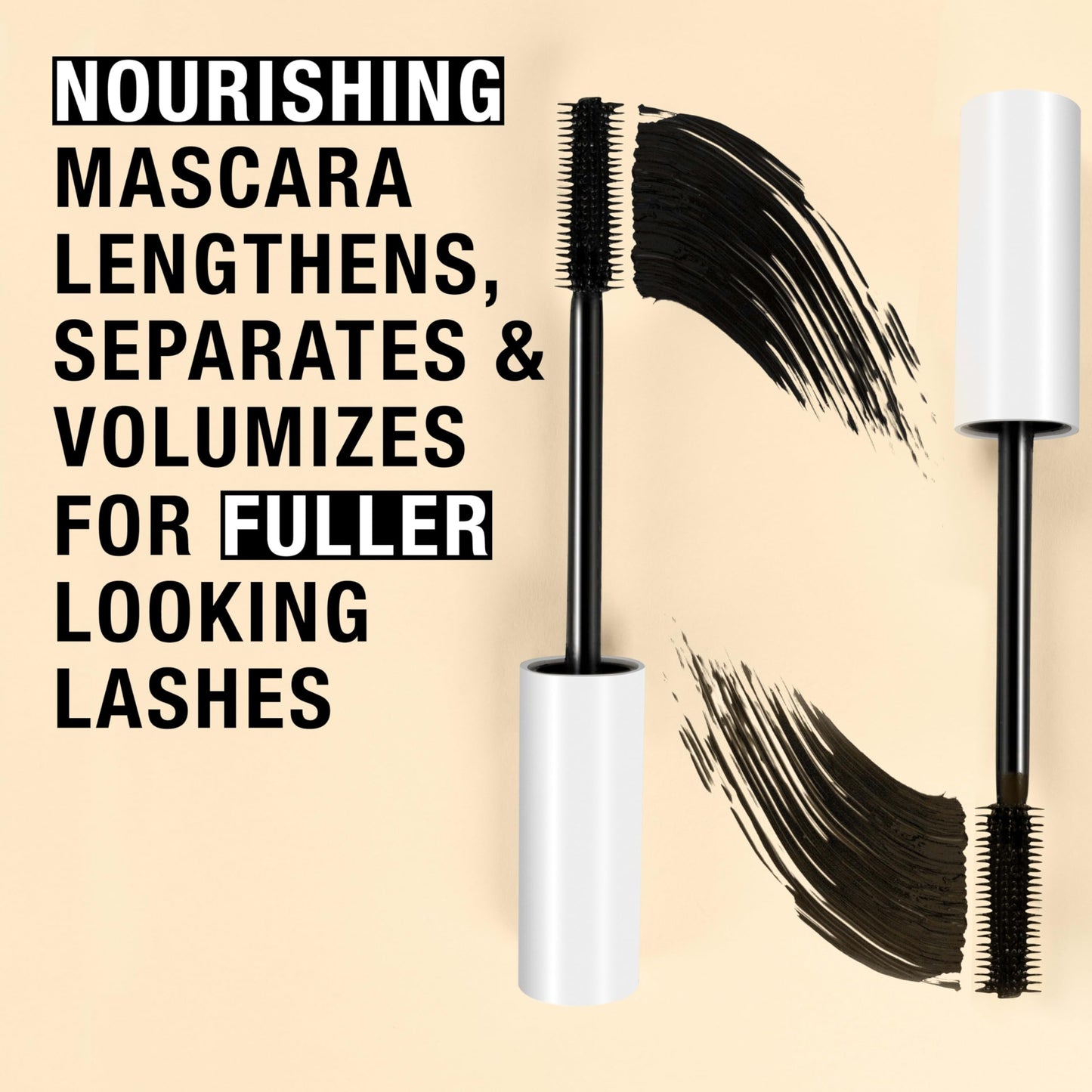 Neutrogena Healthy Definition Mascara, Eyelash Mascara Defines, Lifts, Curls, Lengthens & Volumizes Lashes, Dual-Sided Comb + Brush for Natural