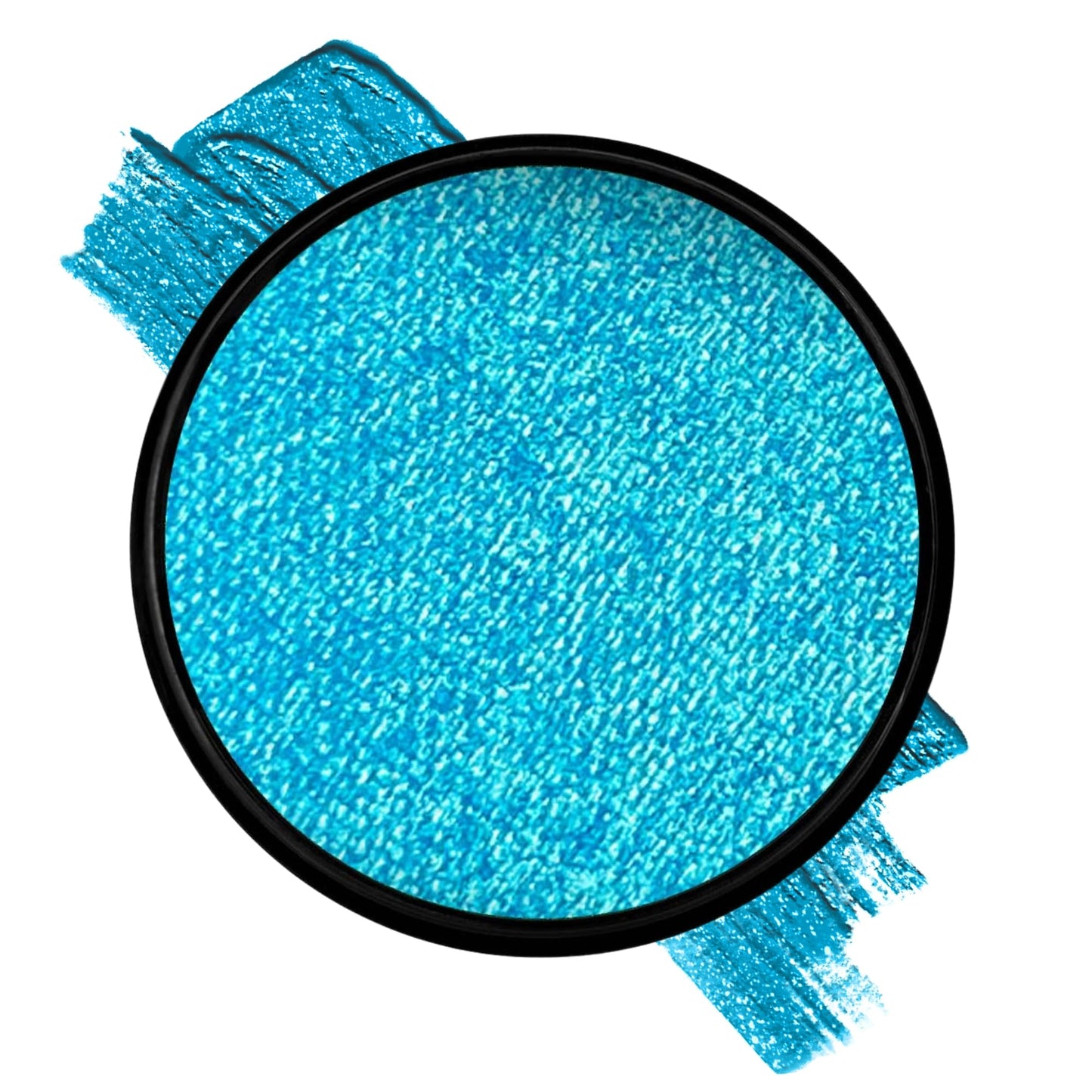 Mehron Paradise FX Metallics - Metallic Blue 1.4 oz | Professional Water Activated Shimmering Metallic Paint for Raves, Costumes, Special Effects