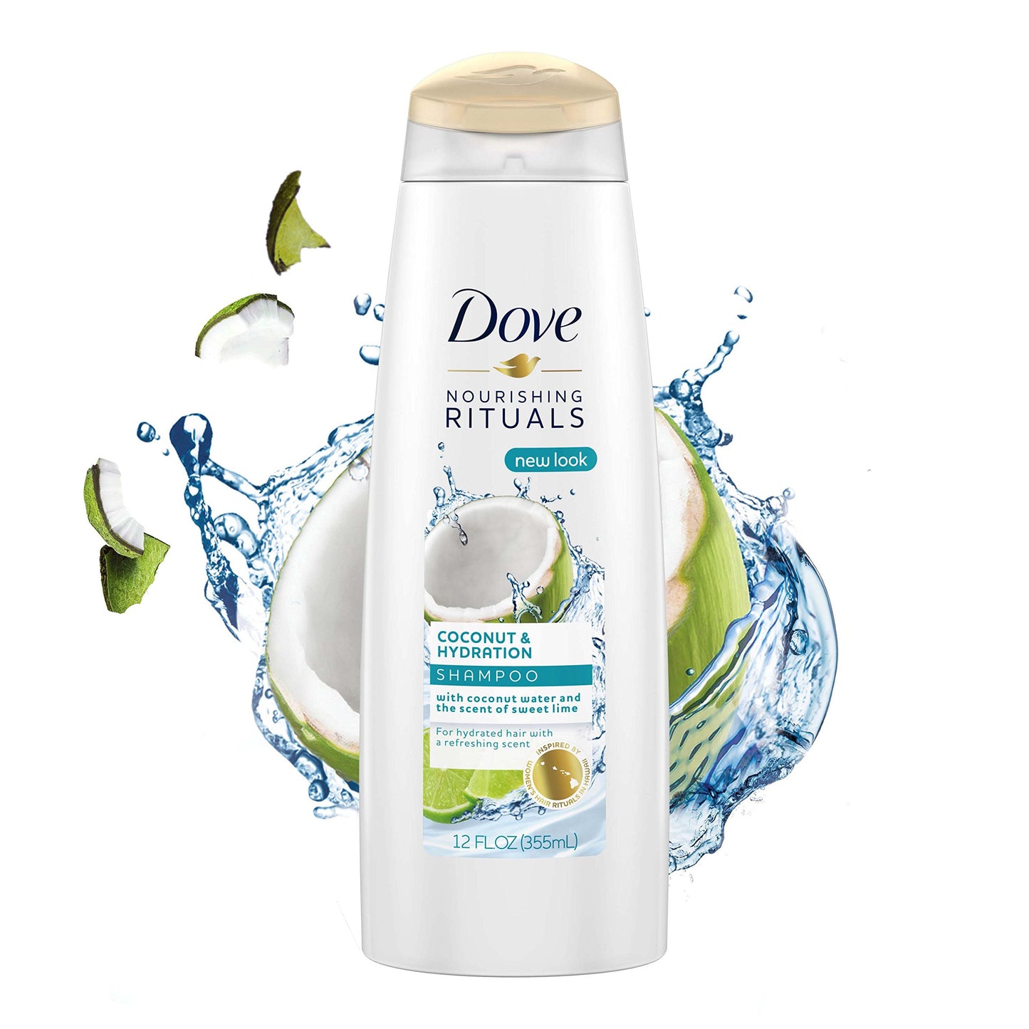 Dove Shampoo Coconut Hydration 12 oz (Pack of 4)4