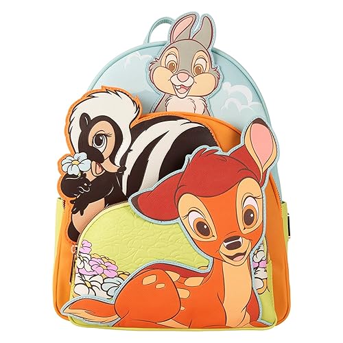 Loungefly Disney Bambi Triple Pocket Mini Backpack