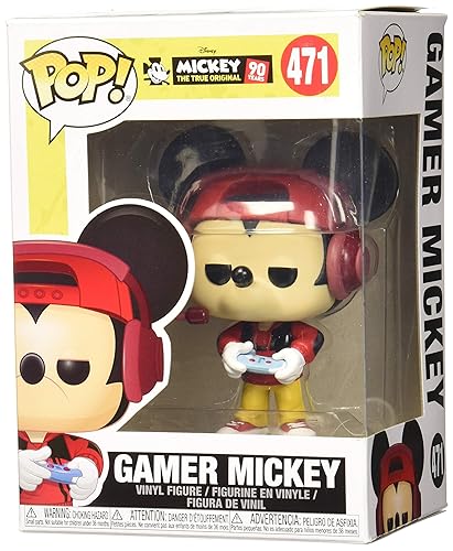 Funko POP! Disney: Mickey The True Original 90 Years - Gamer Mickey #471 - GameStop Exclusive!