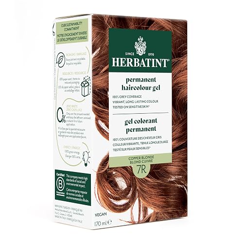 Herbatint 7R Copper Blonde Permanent Hair Colour, 4 OZ