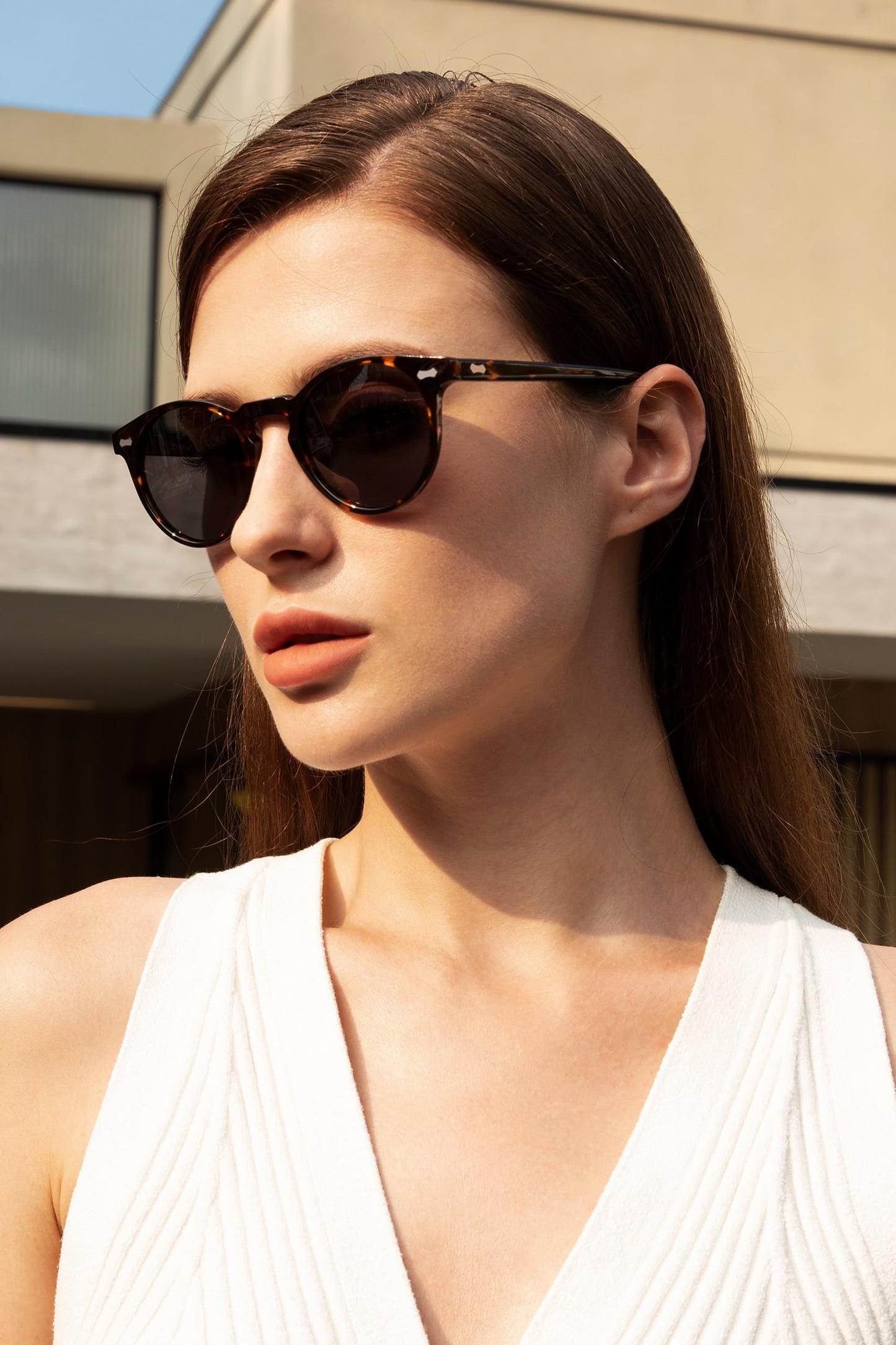 CARFIA Polarized Sunglasses for Women UV Protection Small Face Acetate Frame CA5288