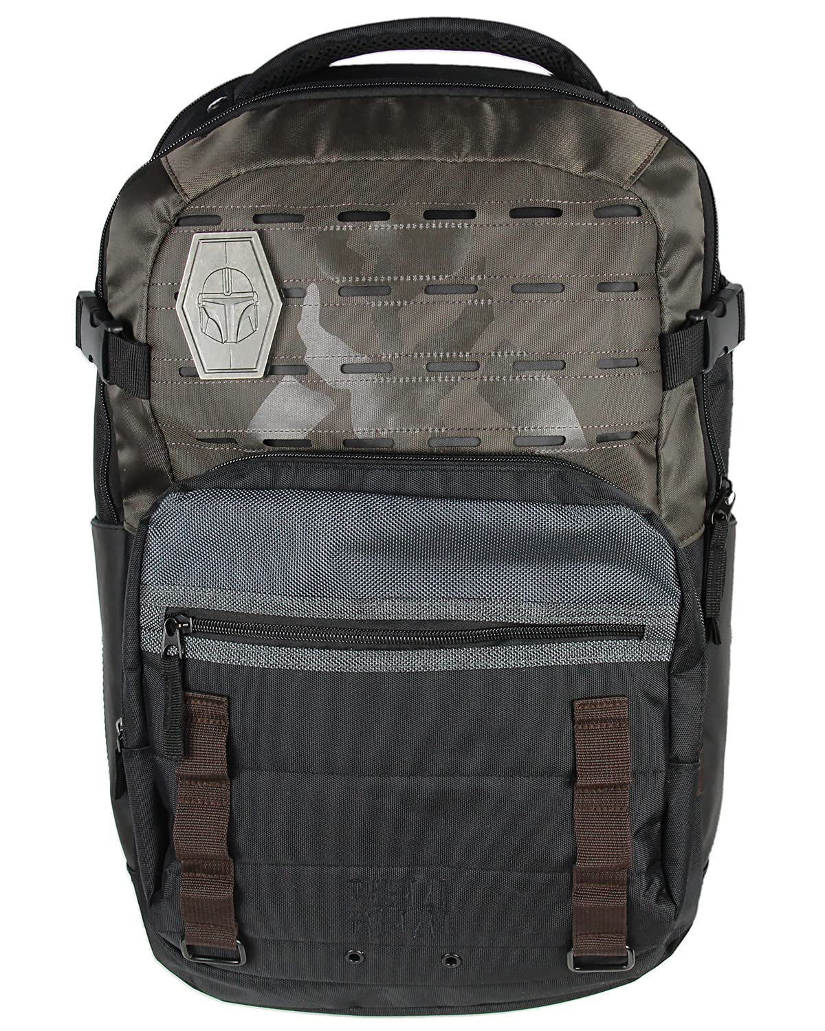 Bioworld Star Wars The Mandalorian Bounty Hunter Laptop Tech Padded Sleeve Backpack