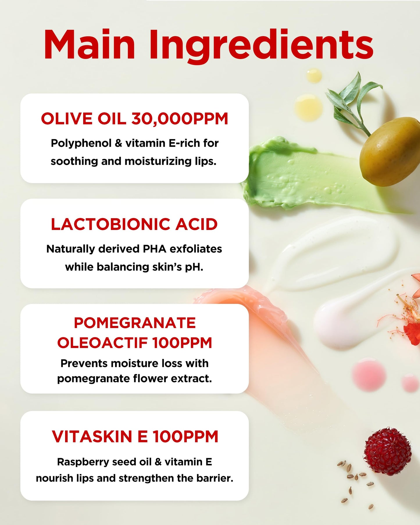 TOCOBO Vita Glazed Lip Mask - Vegan Overnight Lip Sleeping Mask for Dry, Chapped Lips | PHA (Lactobionic Acid) Gentle Exfoliation | Non-Sticky Glazed