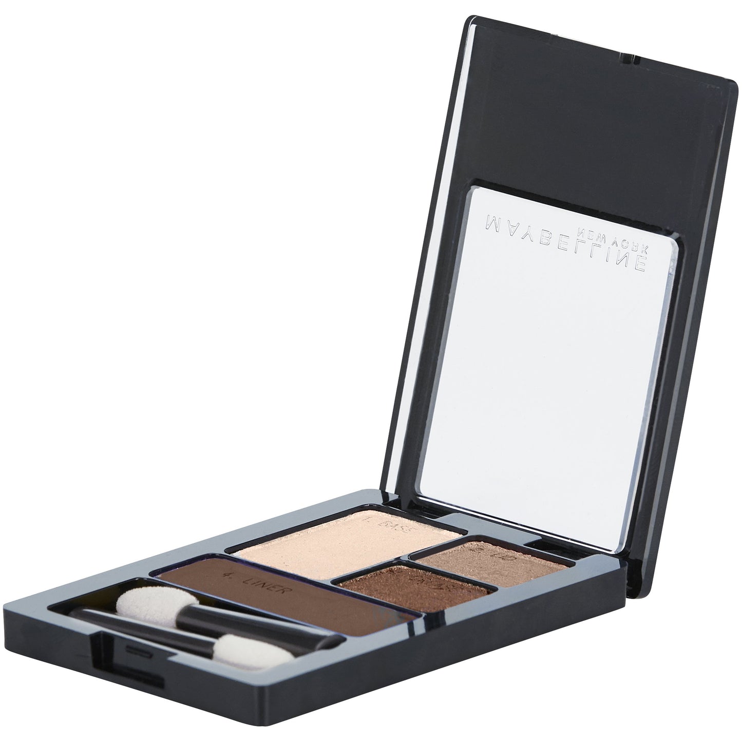 Maybelline Expert Wear Eyeshadow Quads, Natural Smokes, 0.17 oz.