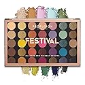Profusion Cosmetics 35 Shade Eyeshadow Palette - Ultra-Pigmented Powder in Bright, Vibrant Colors for Stunning Eye Looks, Skin-Friendly, Vegan