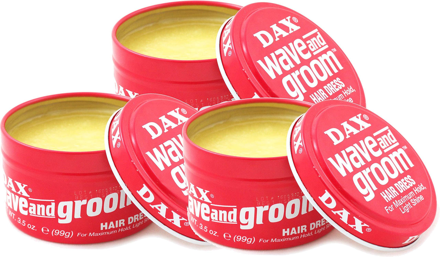 Dax Wave and Groom Hair Dress, 3.5 Ounce (Pack of 3)