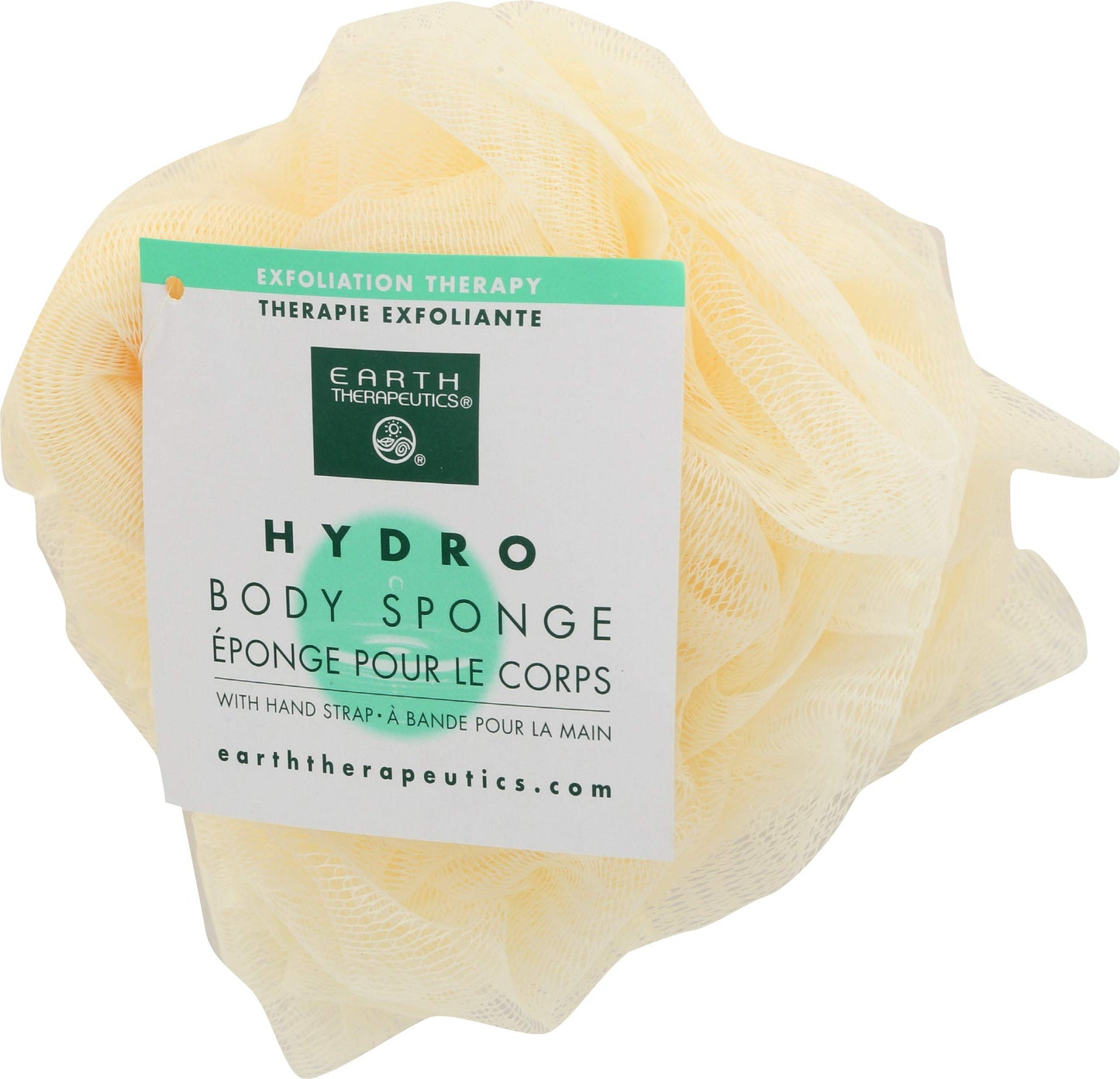 Earth Therapeutics Hydro Body Sponge with Hand Strap - Natural Beauty and Personal Care Earth Therapeutics