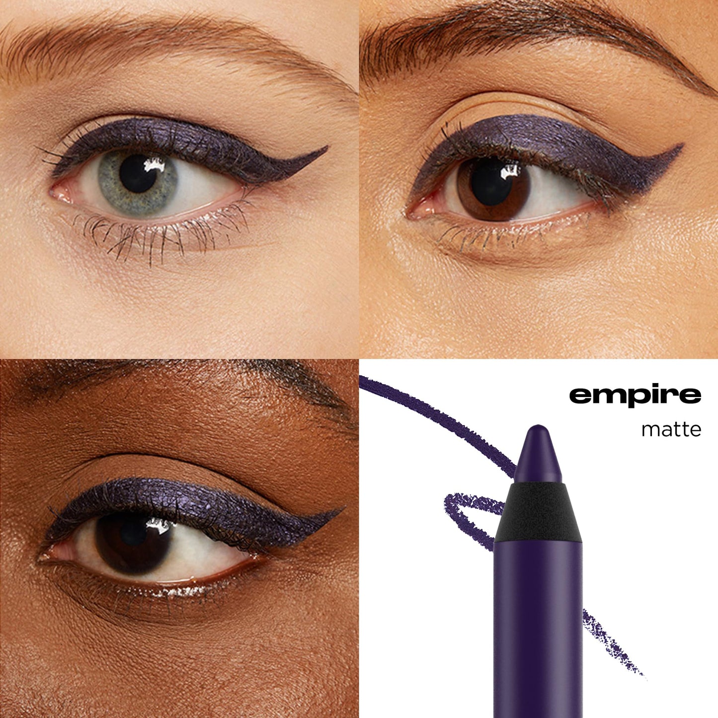 URBAN DECAY 24/7 Glide-On Waterproof Eyeliner Pencil - Smudge-Proof, Long-Lasting, Transfer-Proof, Up to 16HR Wear, Smooth No-Tug Formula, Empire