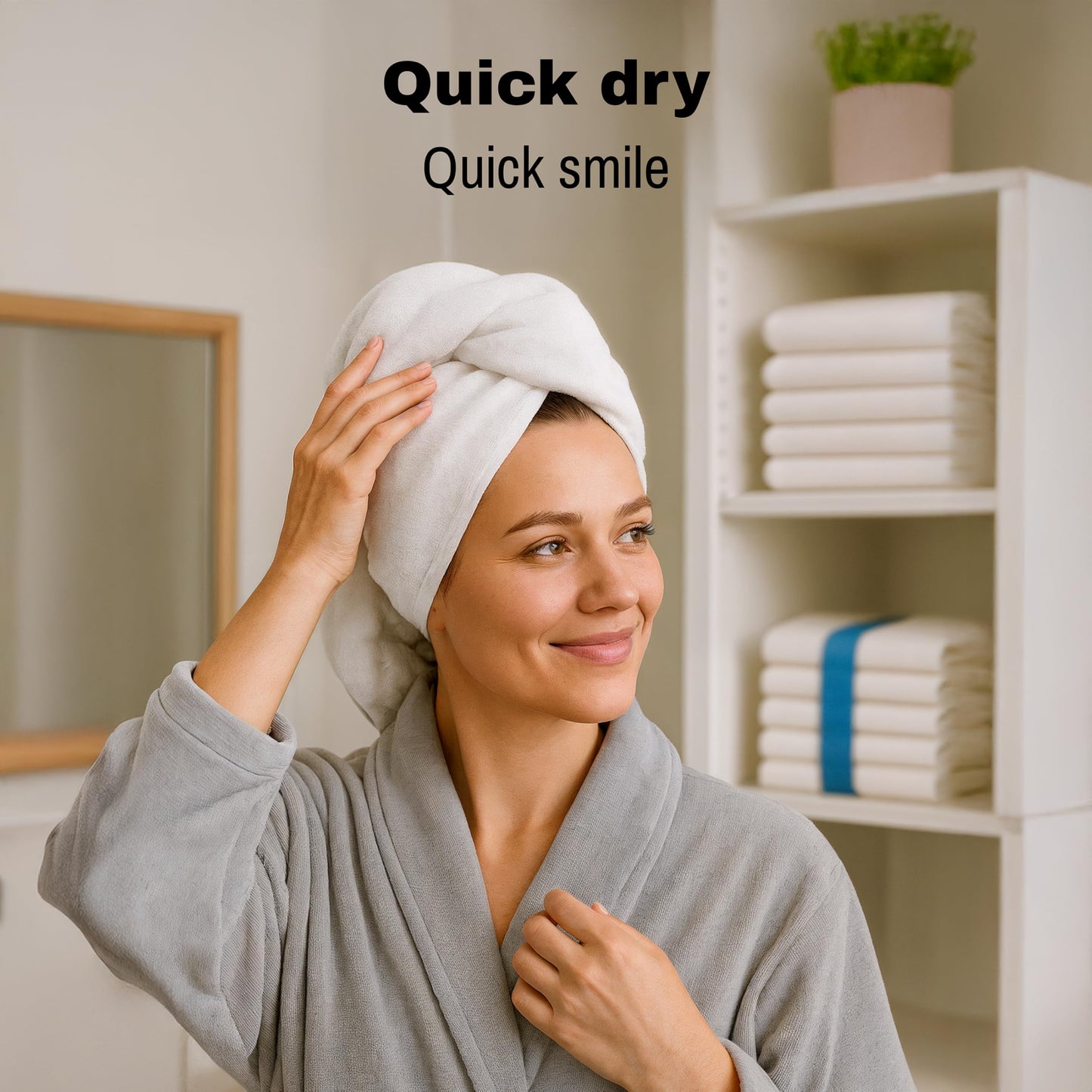 JMR Bulk-Friendly Essentials - Practical Cotton Towels - Economical 22" by 44" Multi-Purpose Towel - Absorbent, Quick-Drying, Soft, Lightweight…