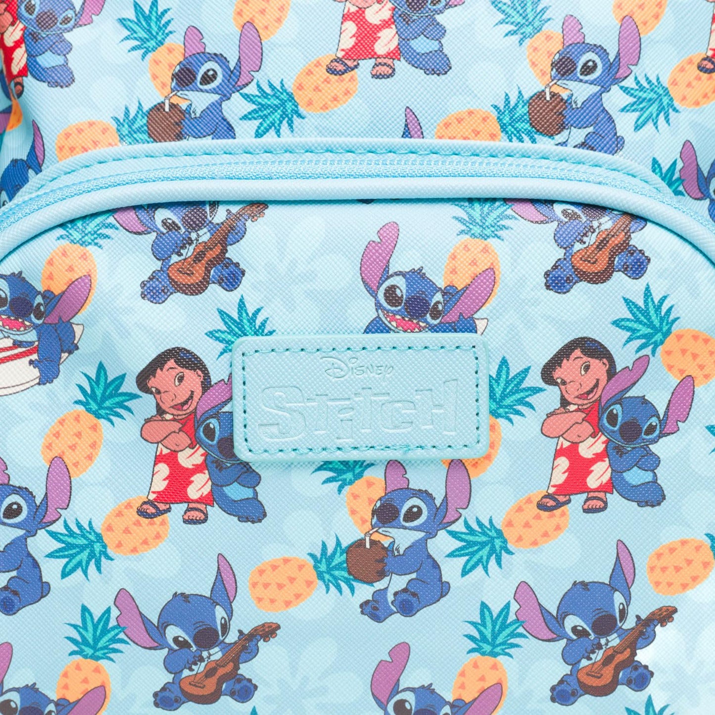 Fast Forward Disney's Lilo & Stitch Pineapple AOP 10" Mini Backpack