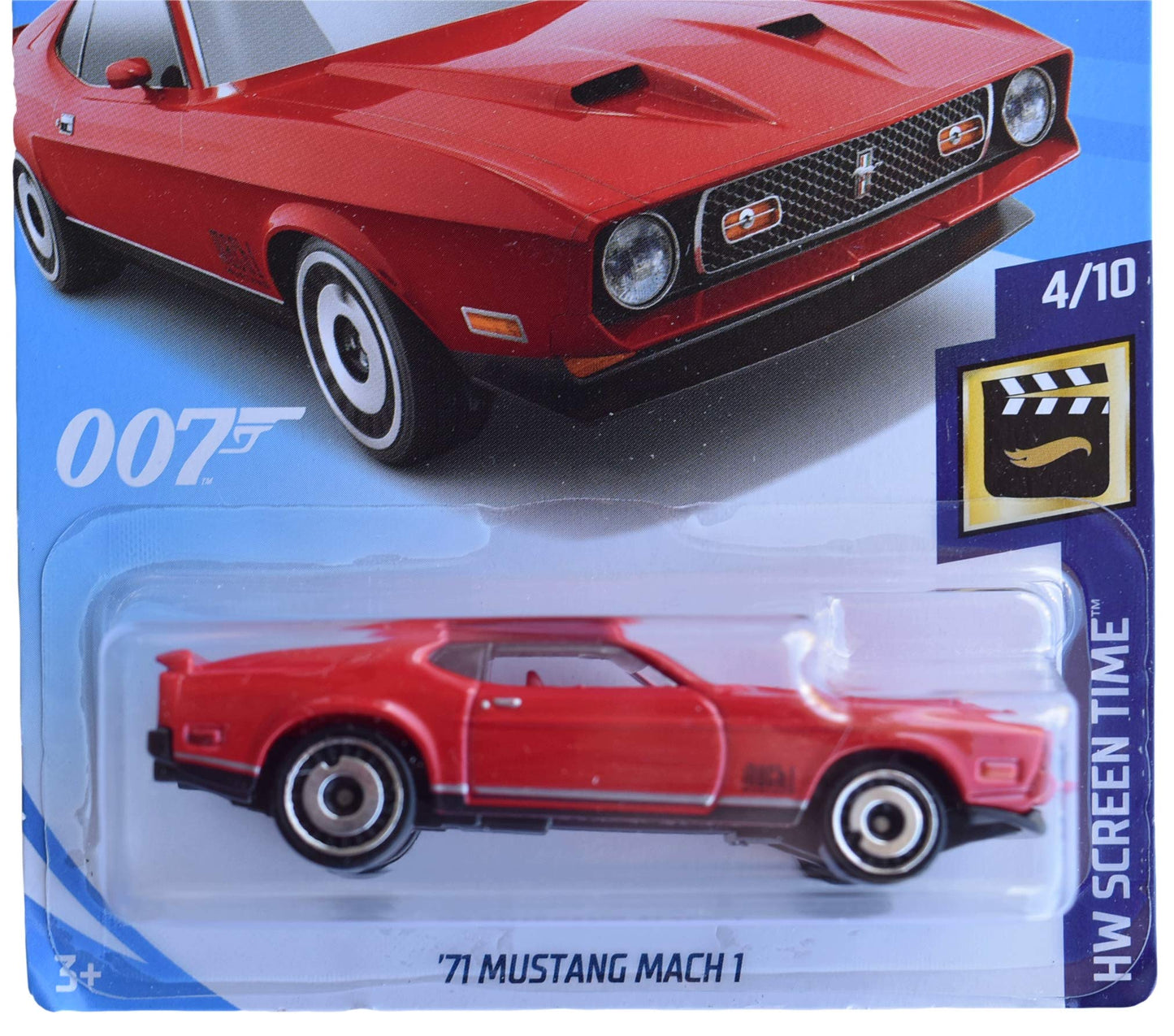 Hot Wheels '71 Mustang Mach 1 2/250, red ()