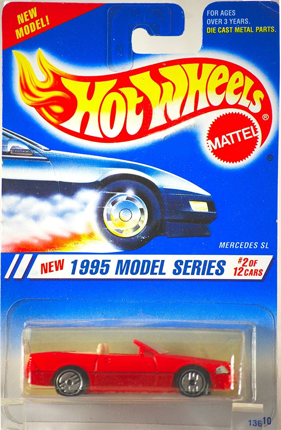 B13 HOT WHEELS 1995 MERCEDES MOC