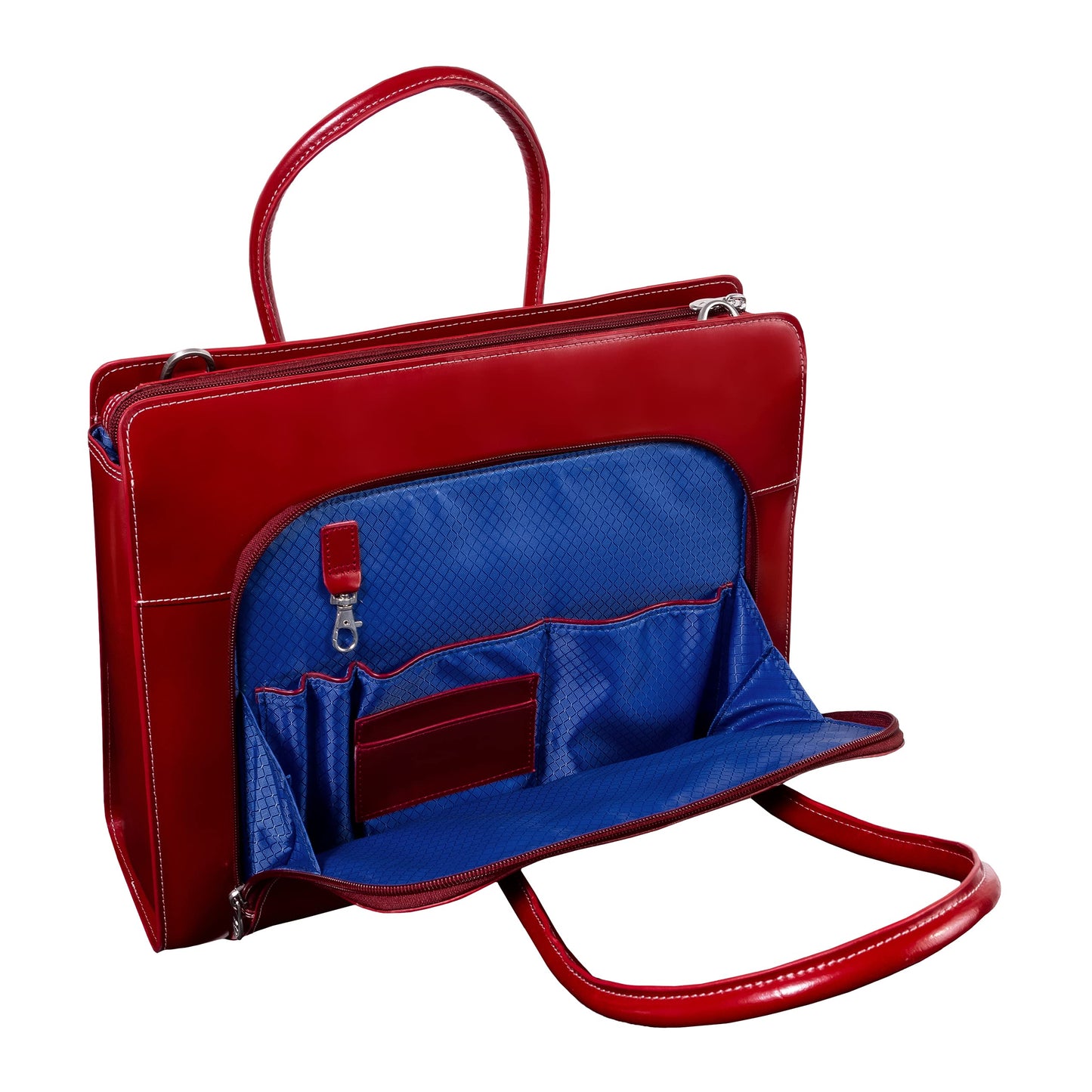 McKlein LAKE FOREST, 15" Leather Business Women Laptop/Tablet Briefcase Bag/Leather Case, Computer Travel Case, Laptop Professional Shoulder Bag