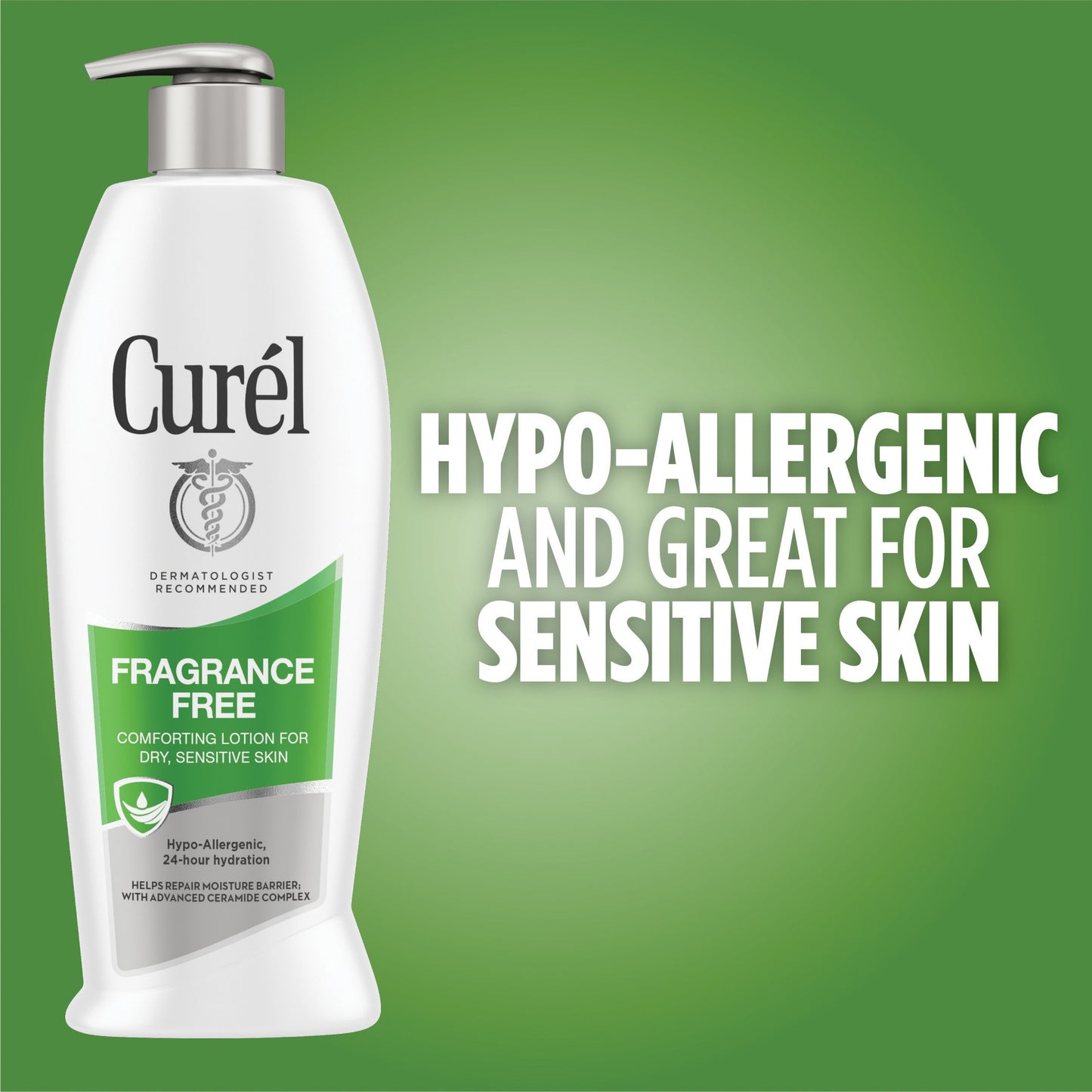 Curel Fragrance Free Lotion, 13 Fluid Ounce