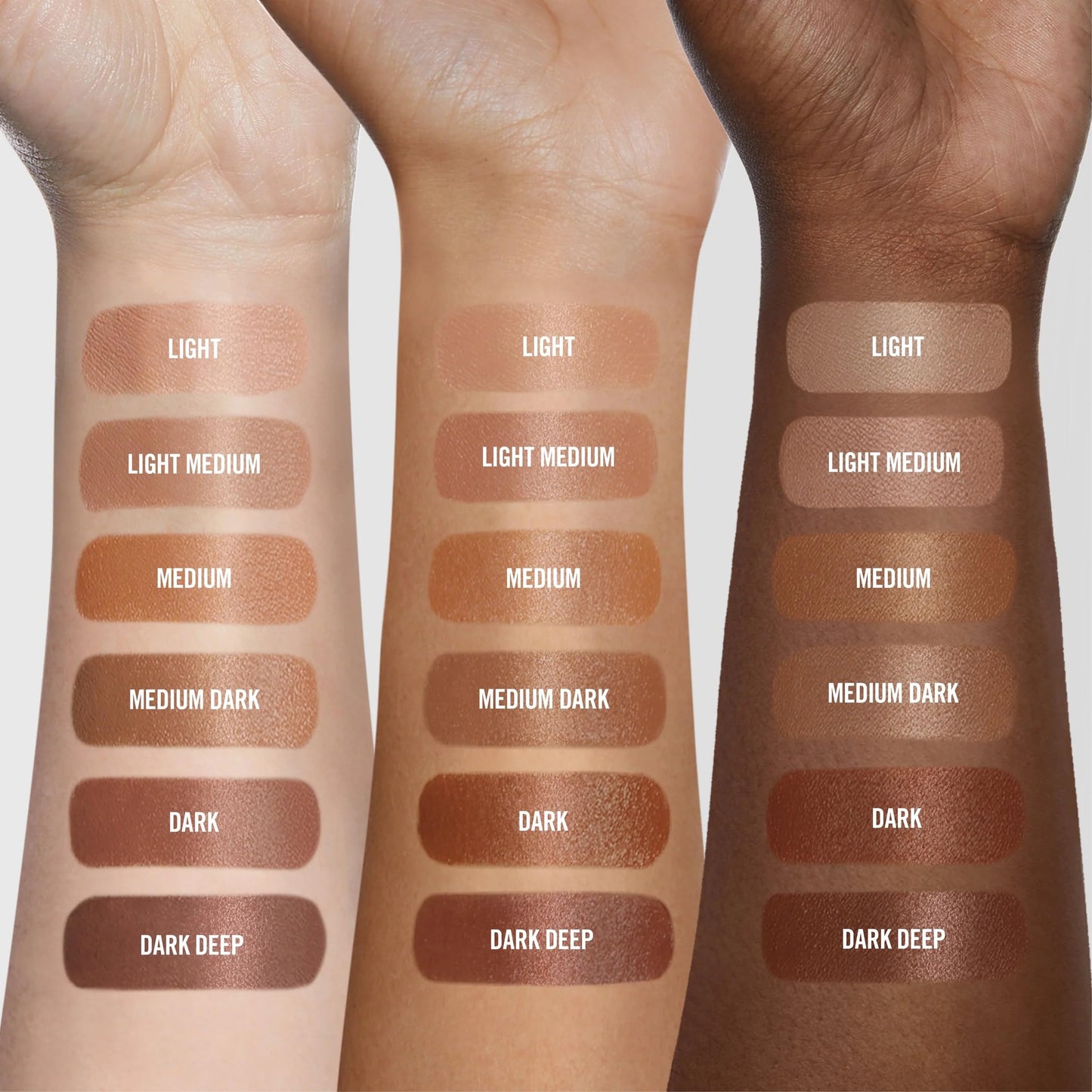 MAKEUP BY MARIO SoftSculpt Transforming Skin Enhancer in Medium Shade 3-in-1 Cream Bronzer Balm, Light to Med Coverage, Dewy Finish, Non-Comedogenic