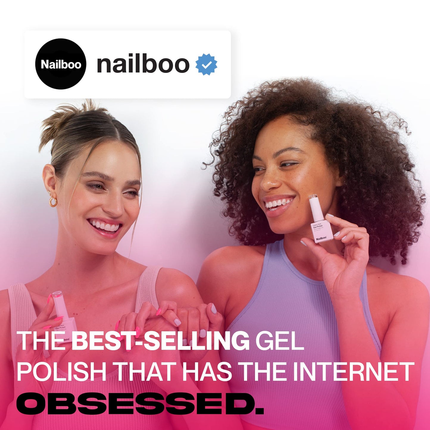 Nailboo Premier Forever Glaze Gel Nail Polish, Clear Top Coat LED Lamp Gel Polish, Self-Leveling DIY, Salon Quality Nail Color, Glossy Long-Wear, 0.3
