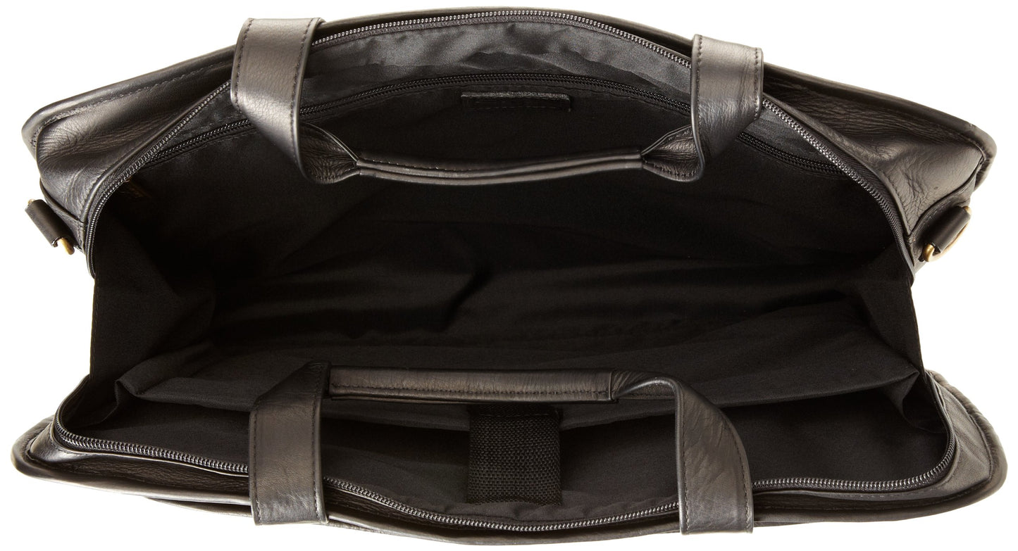 Claire Chase Professional Computer Briefcase, Black, One Size