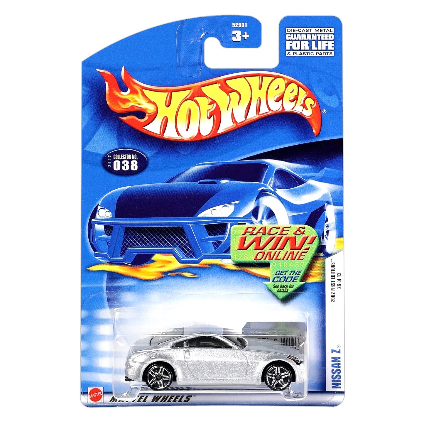 Hot wheels Nissan z 2002 First Edition 26 of 42 038