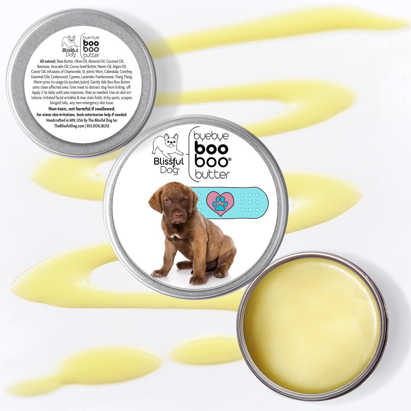 The Blissful Dog Chesapeake Bay Retriever Boo Boo Butter, 2-Ounce Beauty and Personal Care The Blissful Dog